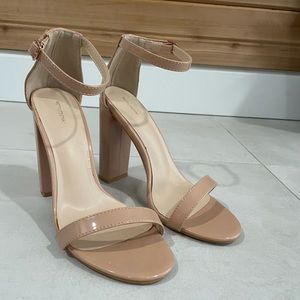 PLT Nude heels